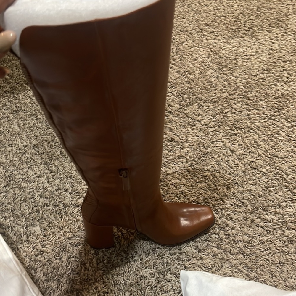 A-D DAUGHTERS 4inch Riding boots size 11. Brand New